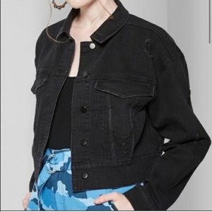 Wild Fable Distressed Denim Jacket